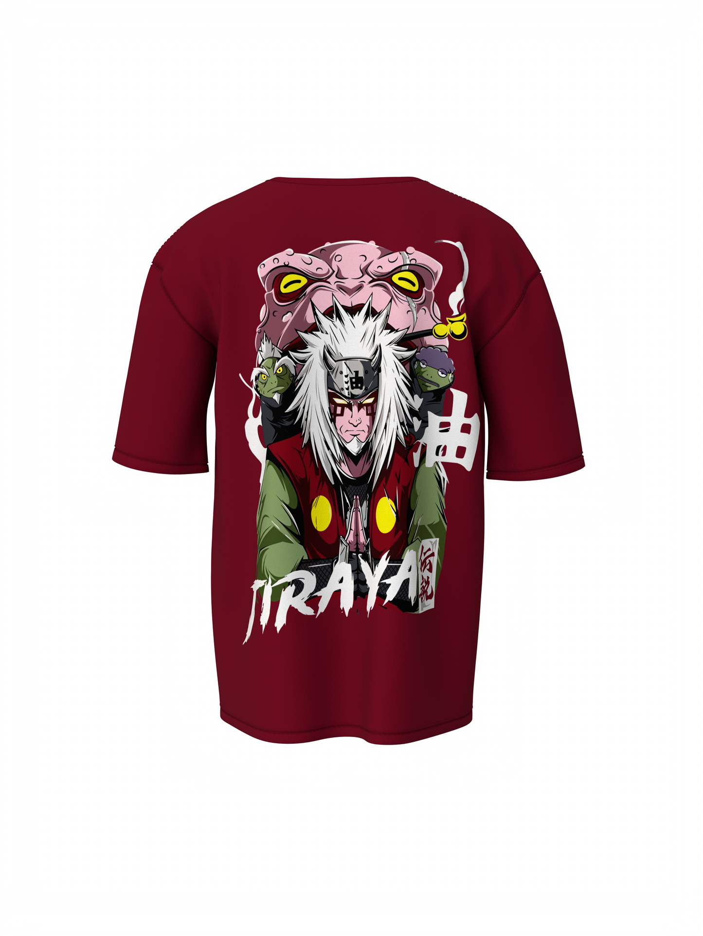Jiraya Oversized T-Shirt Anime Streetwear Style