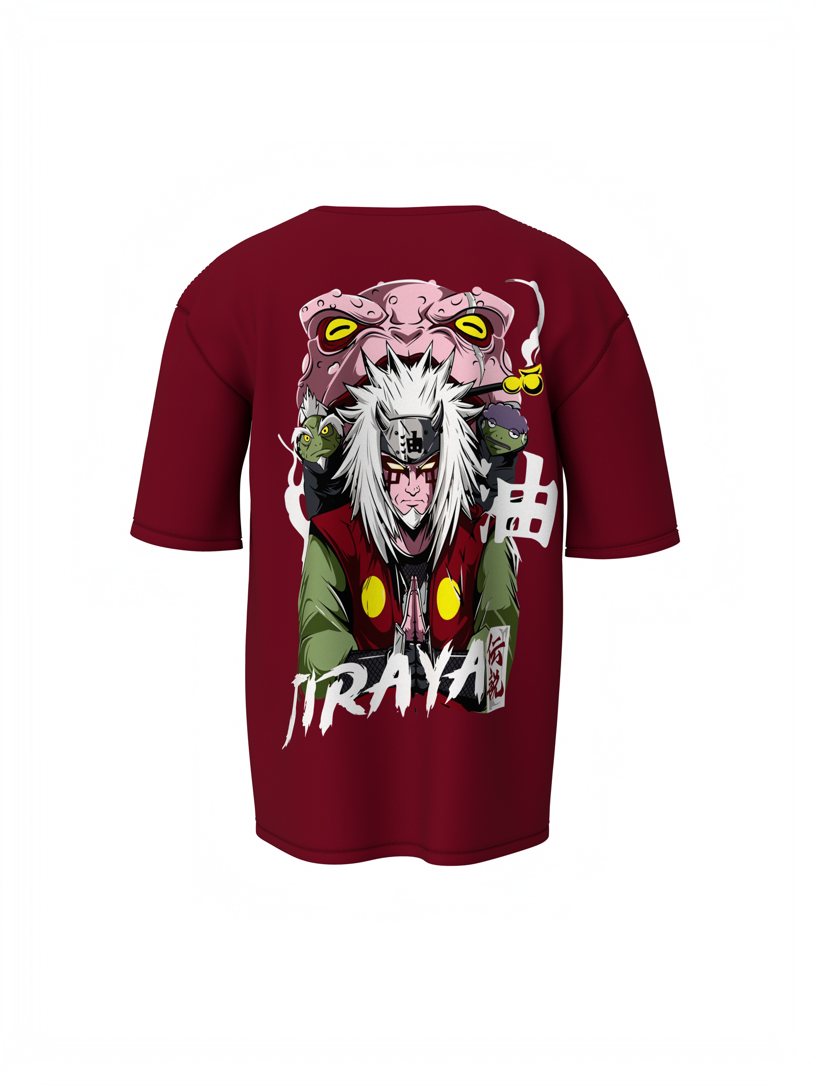 Jiraya Oversized T-Shirt Anime Streetwear Style
