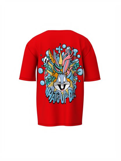 What's Up Doc Oversized T-Shirt for Relaxed Daily Comfort