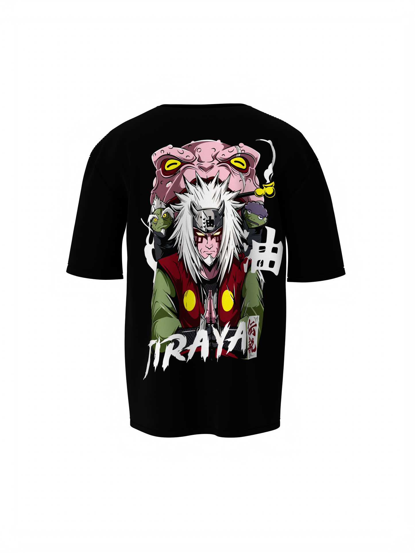 Jiraya Oversized T-Shirt Anime Streetwear Style