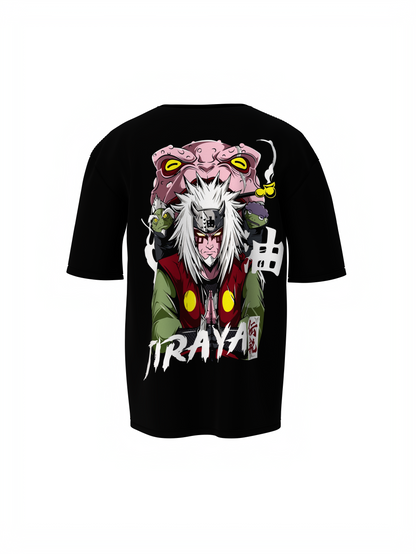 Jiraya Oversized T-Shirt Anime Streetwear Style