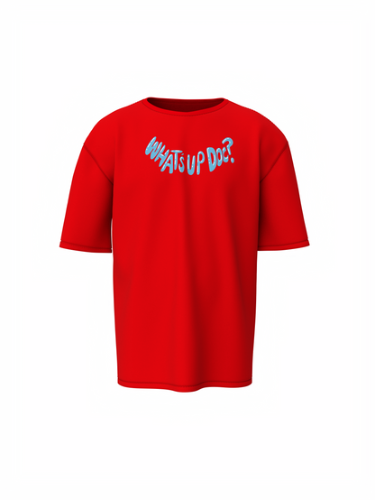 What's Up Doc Oversized T-Shirt for Relaxed Daily Comfort