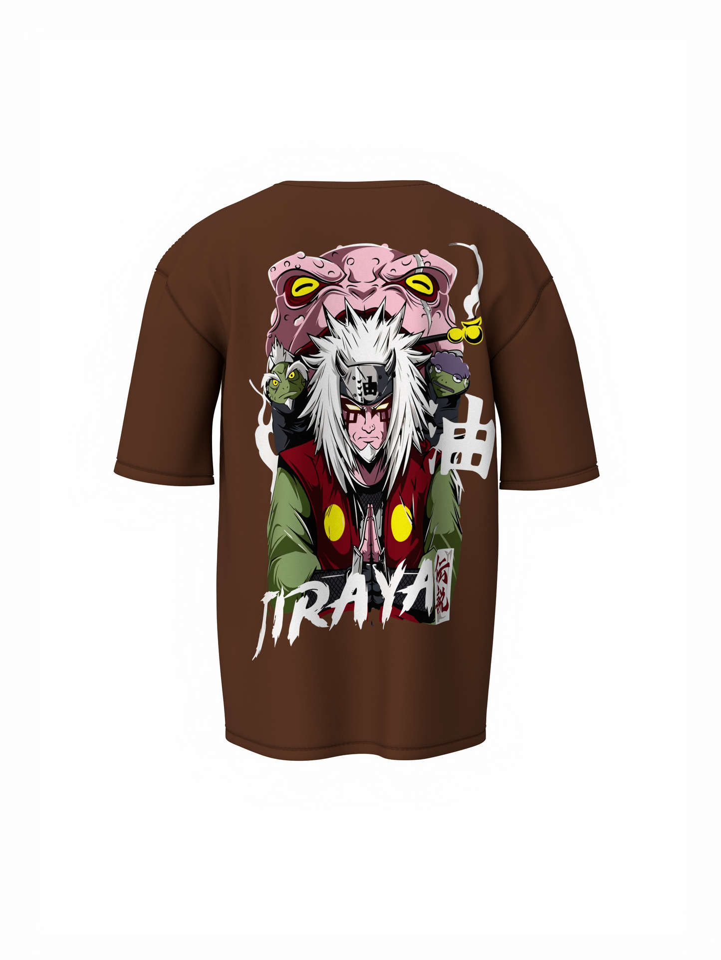 Jiraya Oversized T-Shirt Anime Streetwear Style