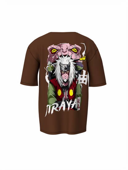 Jiraya Oversized T-Shirt Anime Streetwear Style