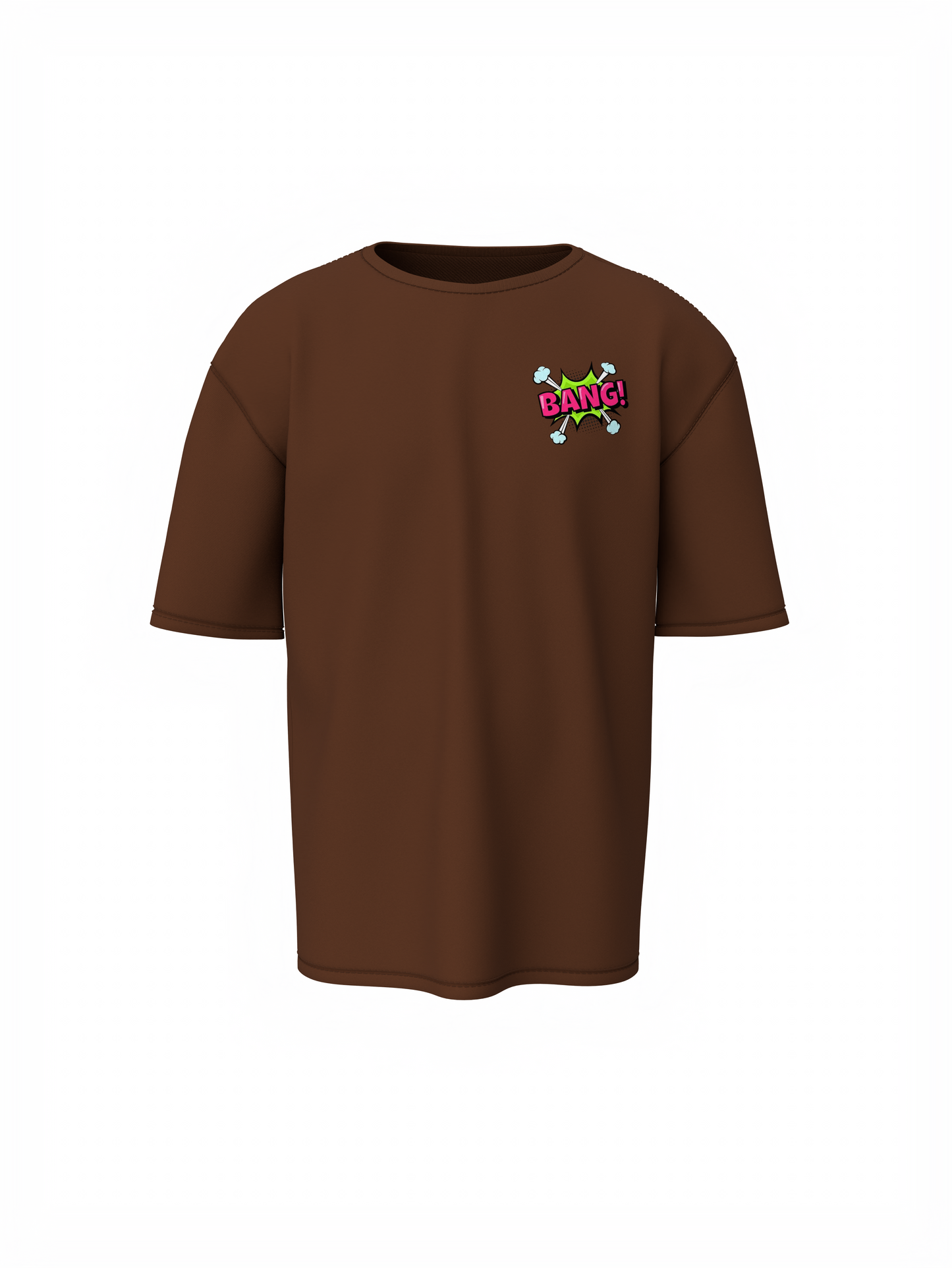 Taz Bang Oversized T-Shirt Fun Cartoon Streetwear Style Tee