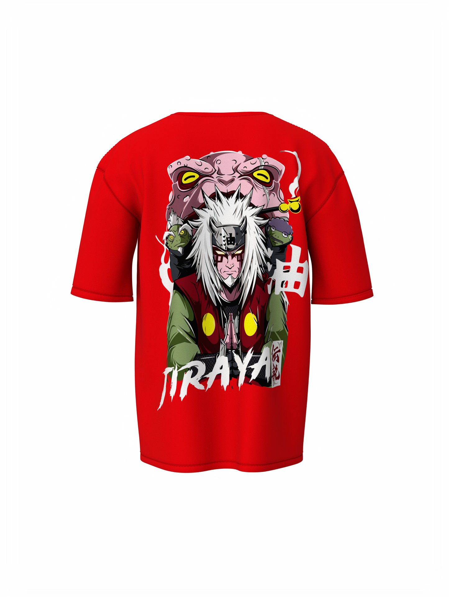 Jiraya Oversized T-Shirt Anime Streetwear Style