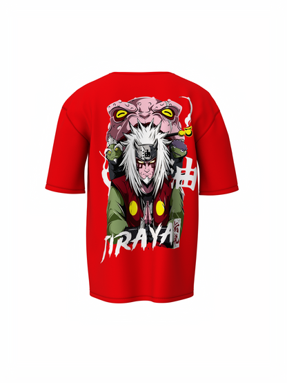 Jiraya Oversized T-Shirt Anime Streetwear Style