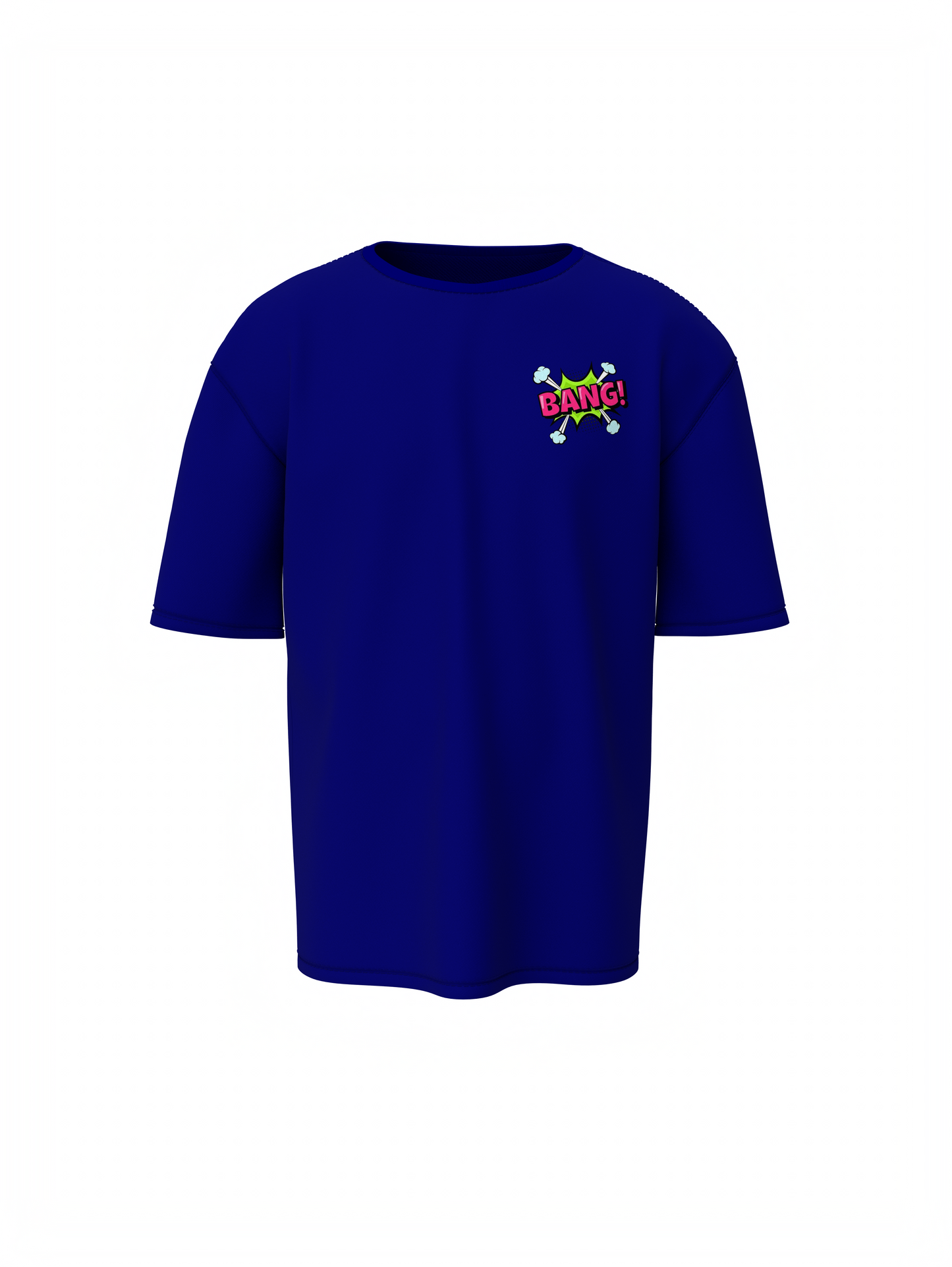 Taz Bang Oversized T-Shirt Fun Cartoon Streetwear Style Tee