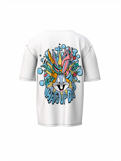 What's Up Doc Oversized T-Shirt for Relaxed Daily Comfort