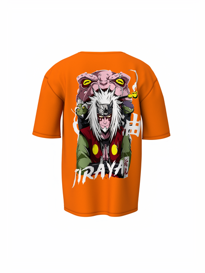 Jiraya Oversized T-Shirt Anime Streetwear Style
