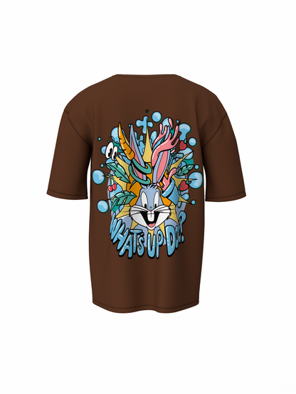 What's Up Doc Oversized T-Shirt for Relaxed Daily Comfort