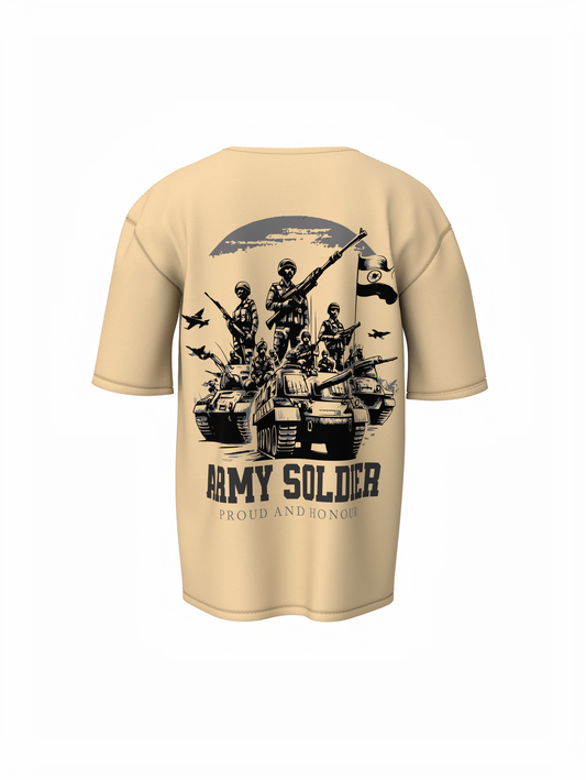 Army Solder Oversized T-Shirt