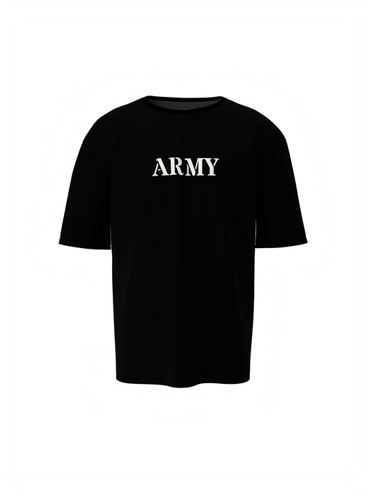Army Battle Oversized T-Shirt
