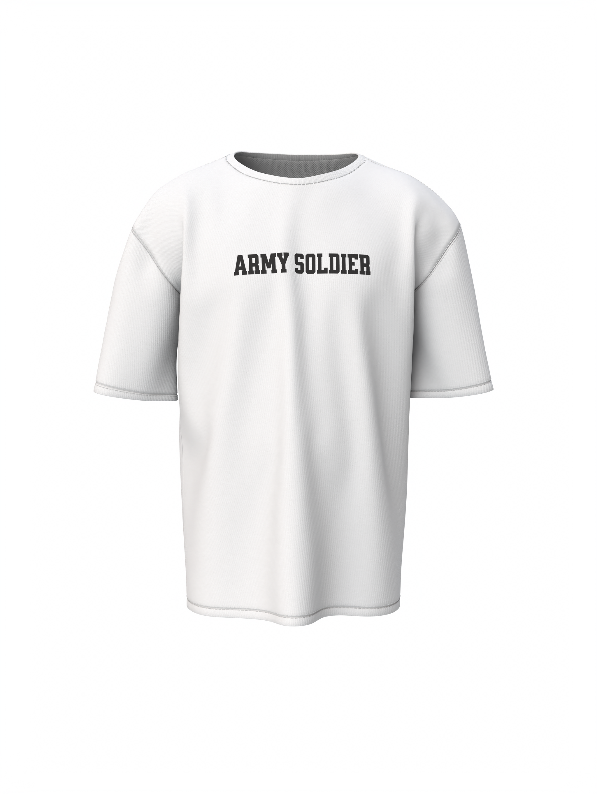 Army Solder Oversized T-Shirt