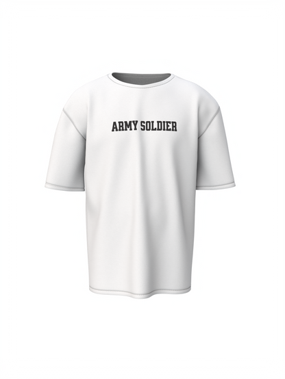 Army Solder Oversized T-Shirt