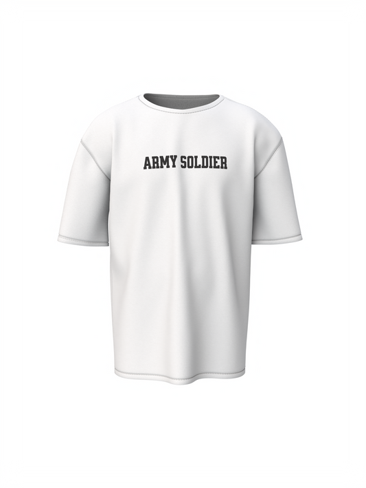 Army Solder Oversized T-Shirt