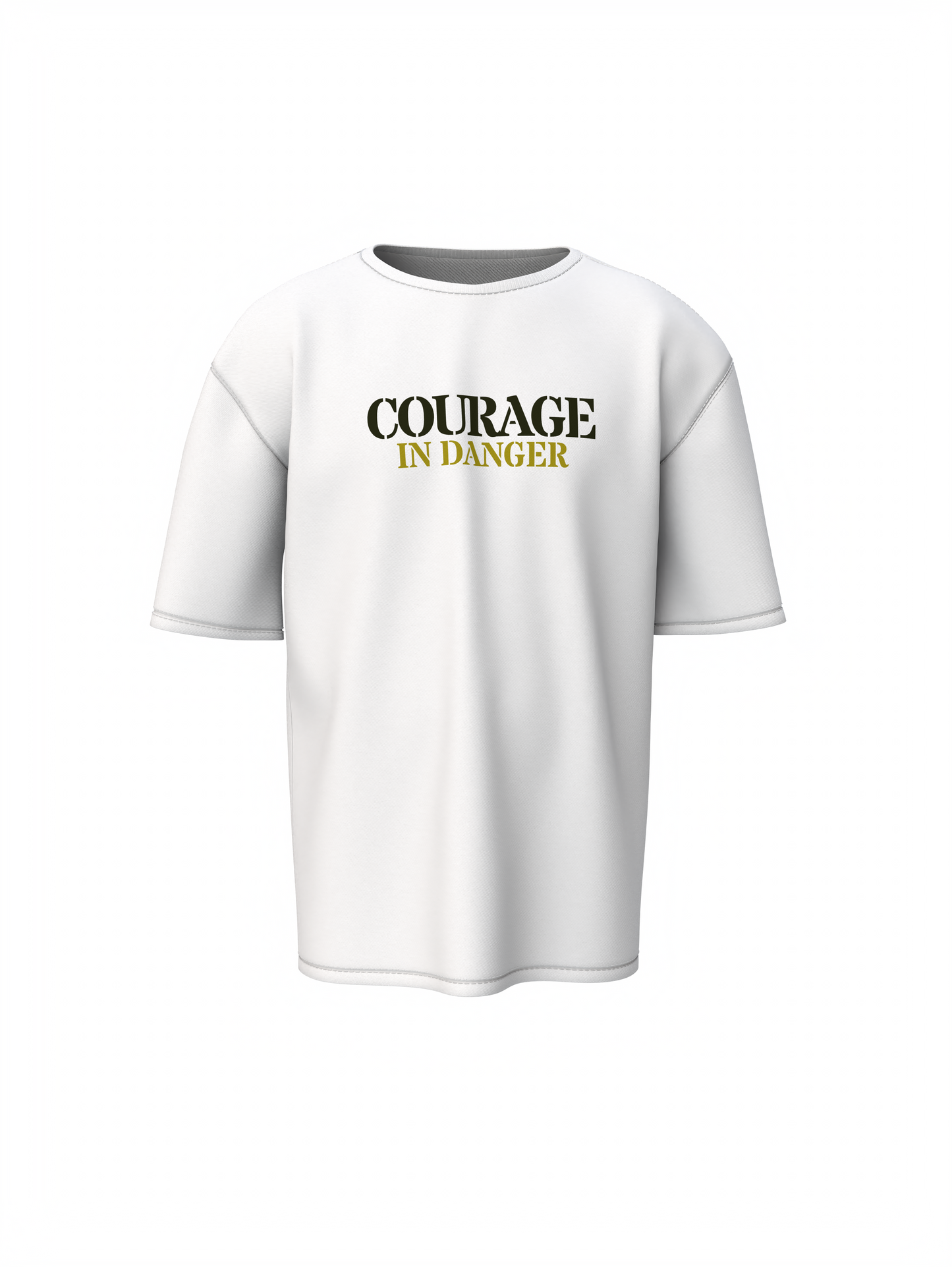 Courage in Danger Oversized T-Shirt
