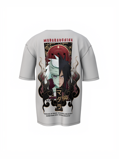 Madara Yin & Yang Oversized T-Shirt – Anime Graphic Tee