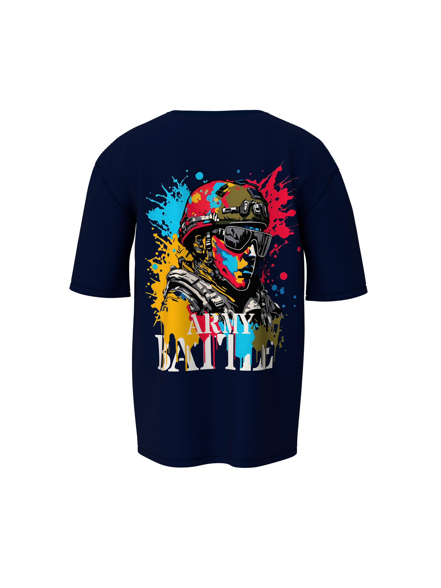 Army Battle Oversized T-Shirt