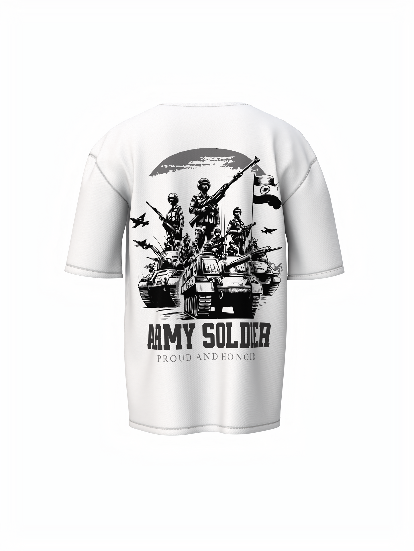 Army Solder Oversized T-Shirt