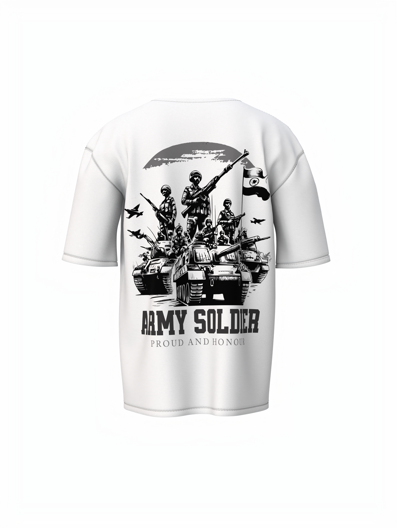 Army Solder Oversized T-Shirt