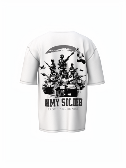 Army Solder Oversized T-Shirt