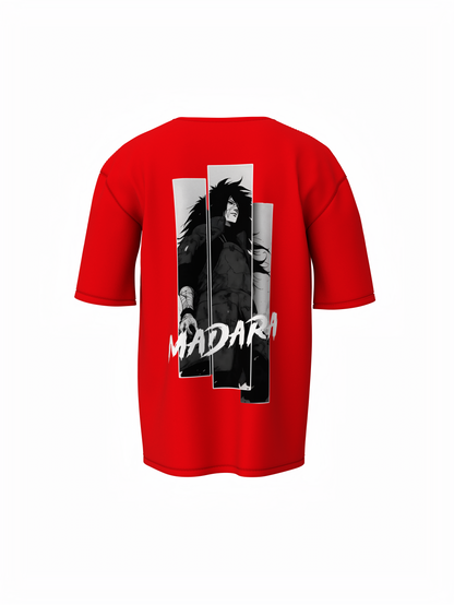 Madara Uchiha Oversized T-Shirt Bold Anime Streetwear