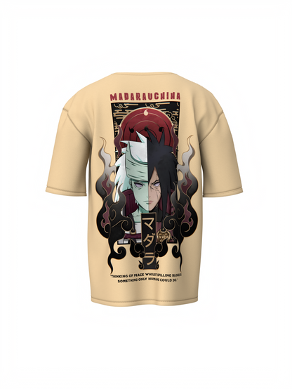 Madara Yin & Yang Oversized T-Shirt – Anime Graphic Tee