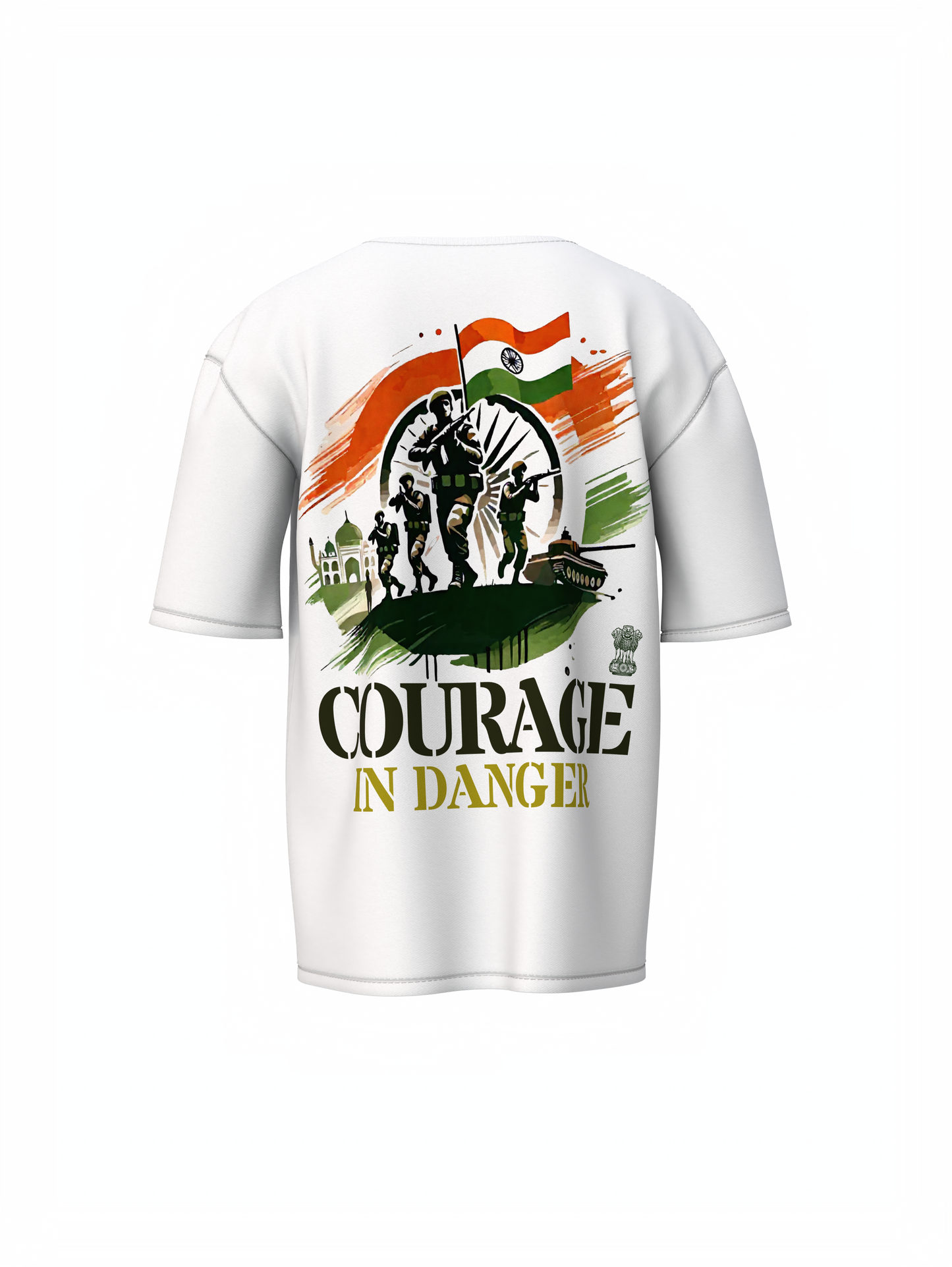 Courage in Danger Oversized T-Shirt