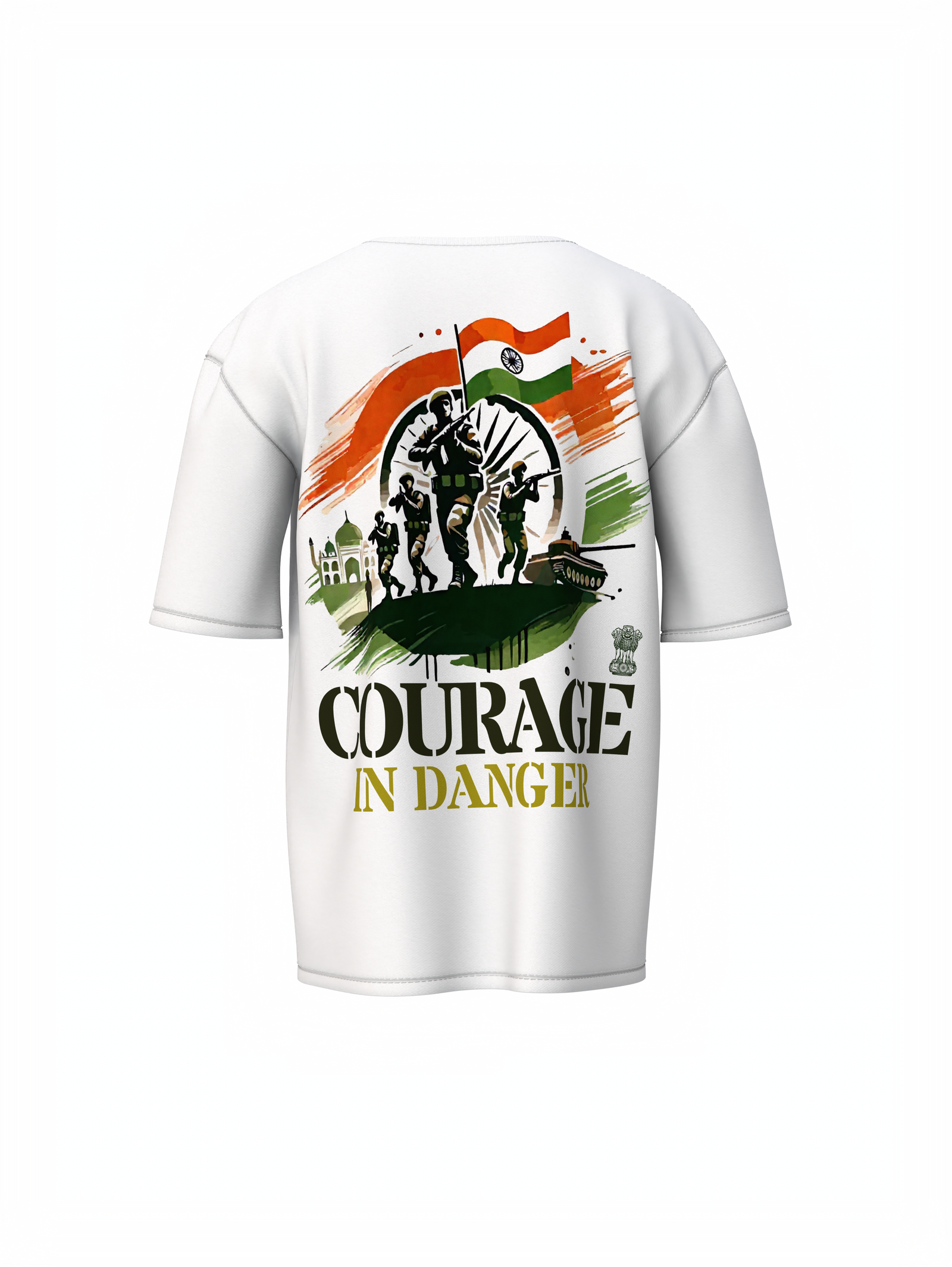Courage in Danger Oversized T-Shirt