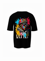 Army Battle Oversized T-Shirt