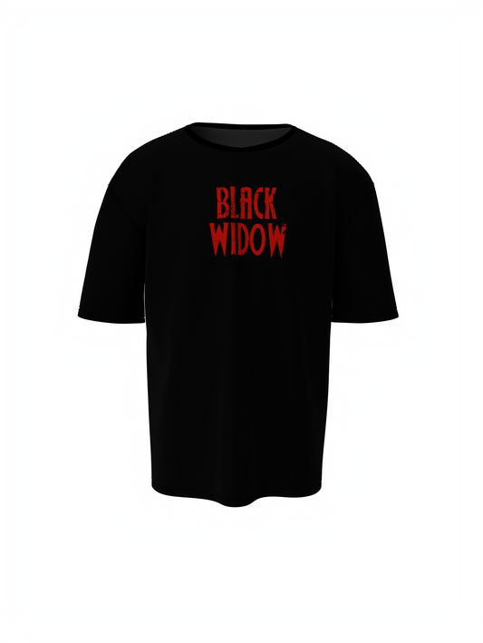 Black Widow Oversized T-Shirt