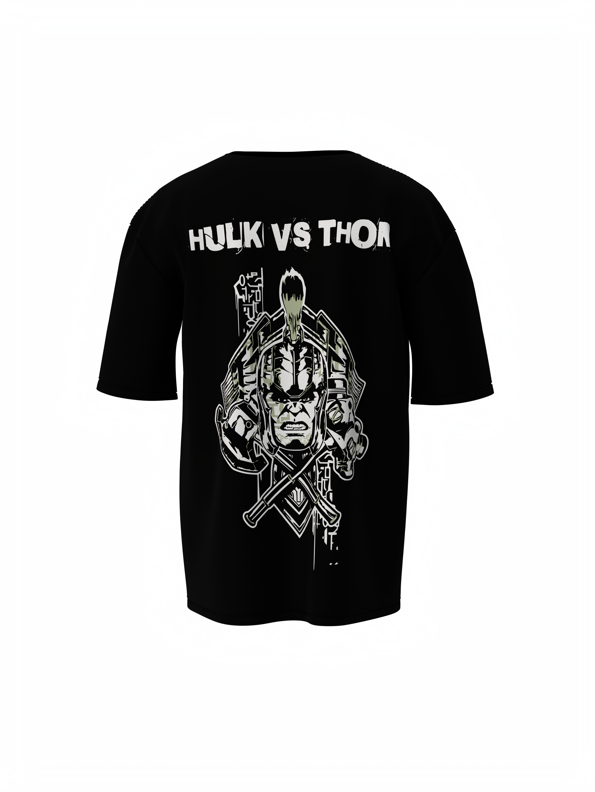Hulk Vs Thor Oversized T-Shirt