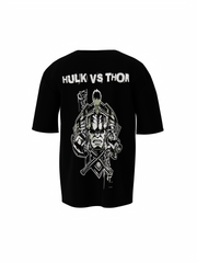 Hulk Vs Thor Oversized T-Shirt