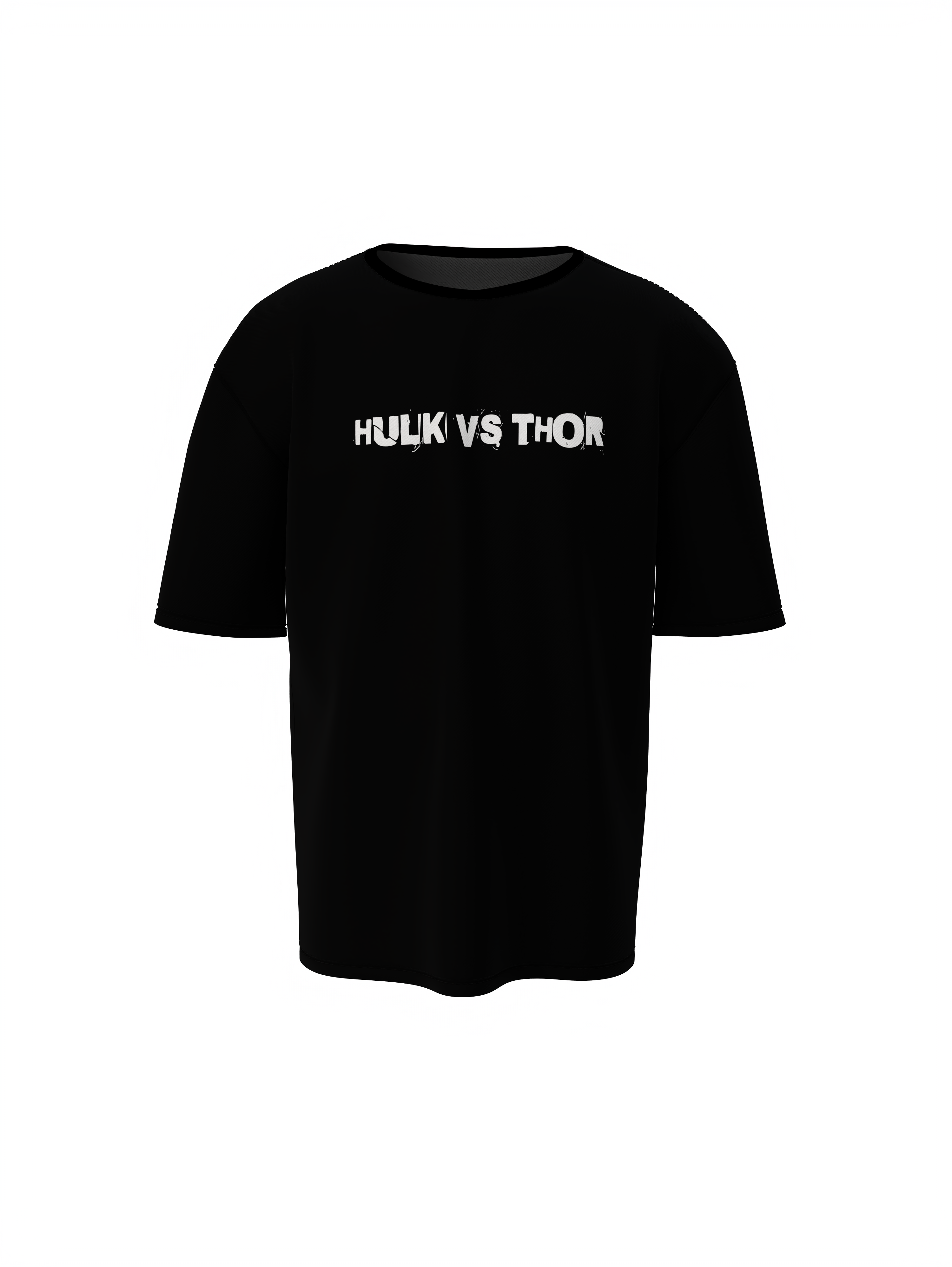 Hulk Vs Thor Oversized T-Shirt