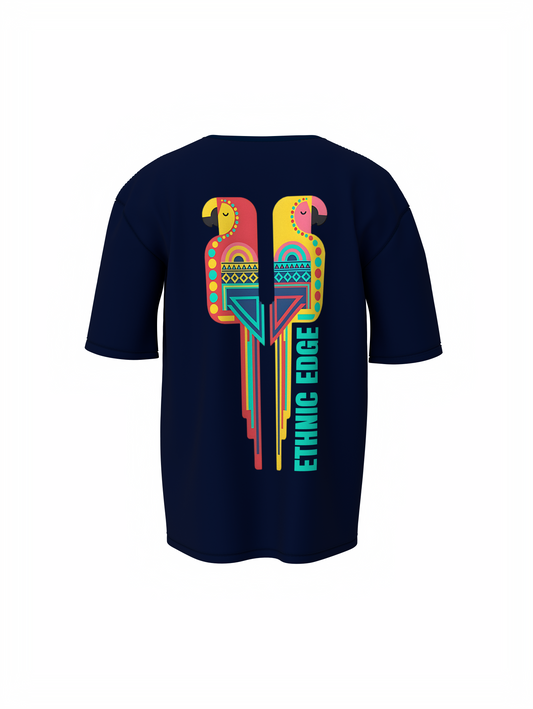 Ethnic Edge Oversized T-Shirts