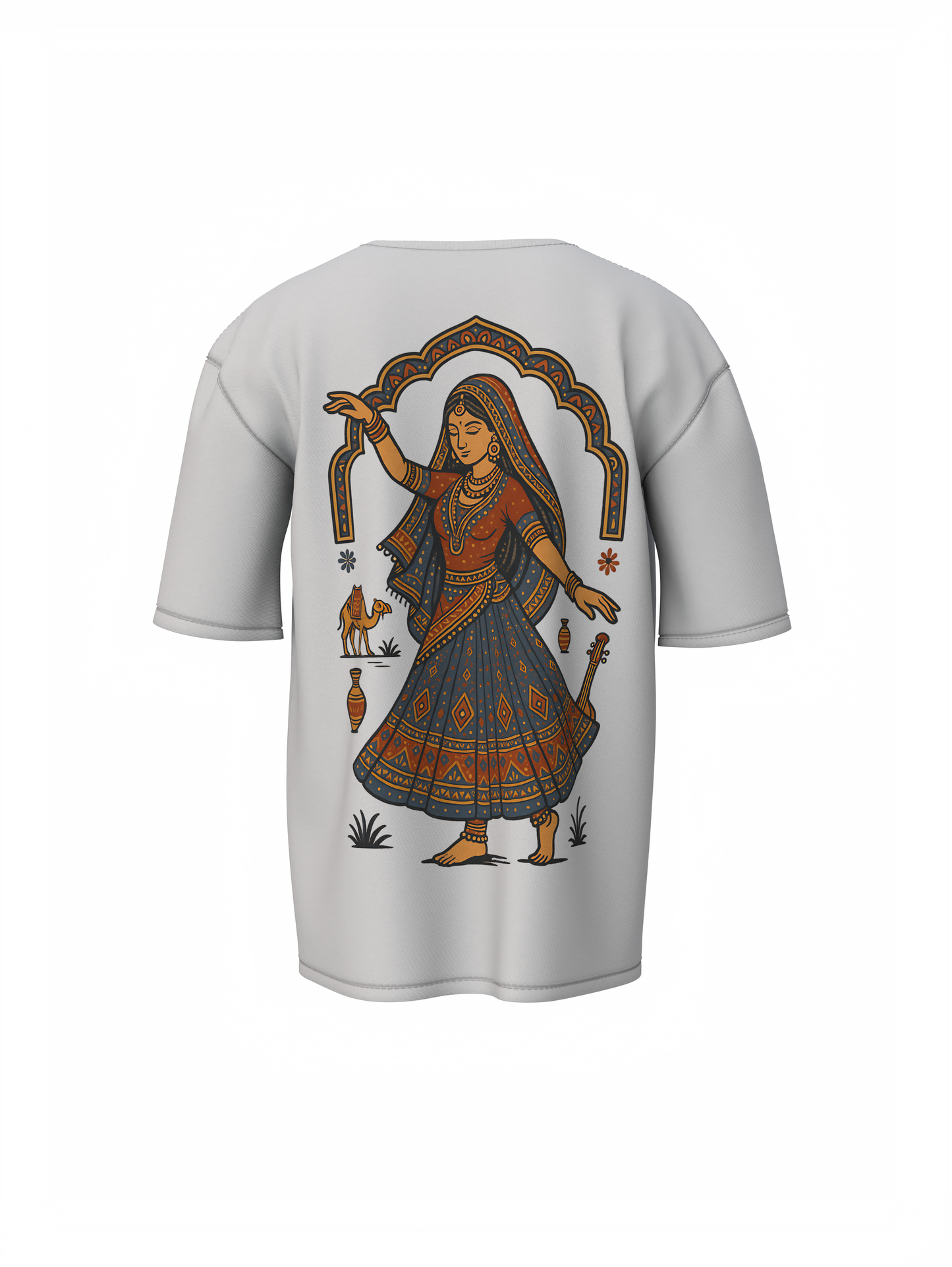 Desert Rhythm Oversized T-Shirts