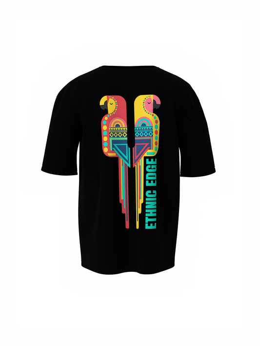 Ethnic Edge Oversized T-Shirts