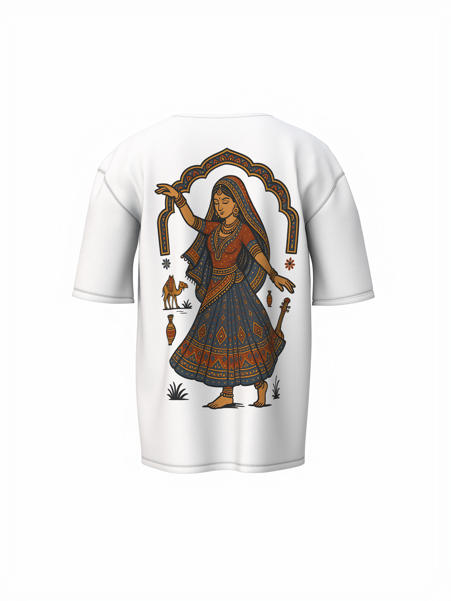 Desert Rhythm Oversized T-Shirts