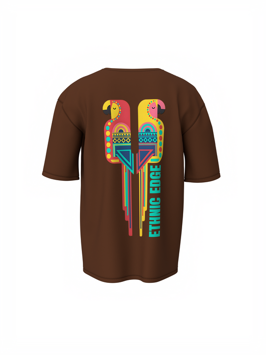 Ethnic Edge Oversized T-Shirts