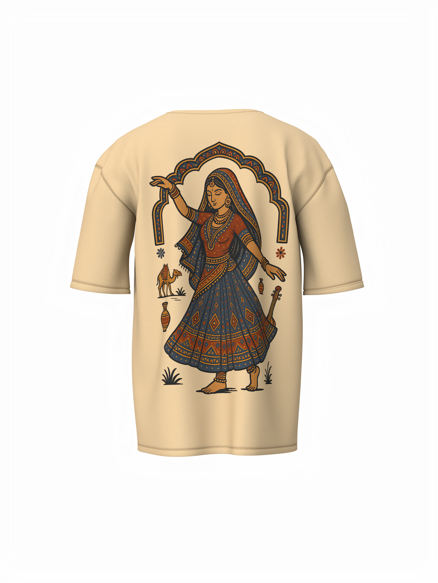 Desert Rhythm Oversized T-Shirts