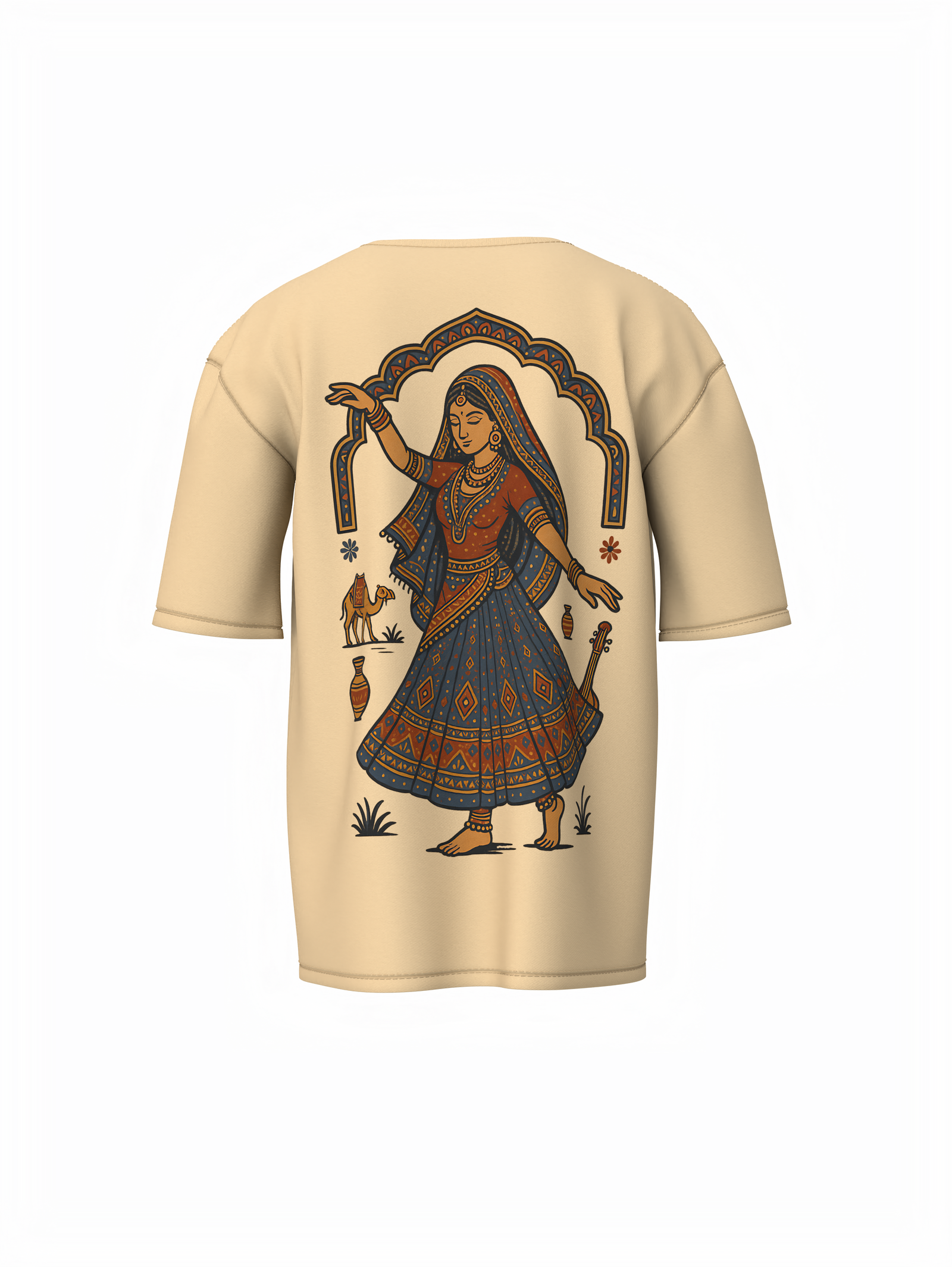 Desert Rhythm Oversized T-Shirts