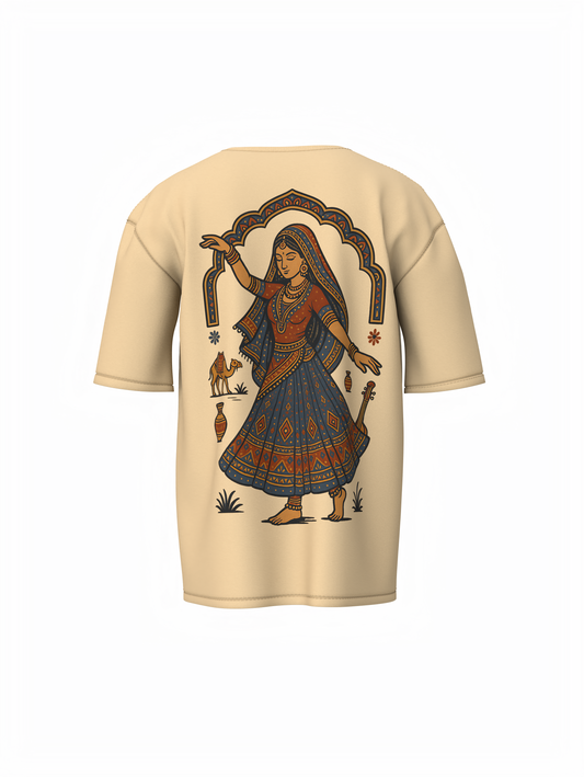 Desert Rhythm Oversized T-Shirts