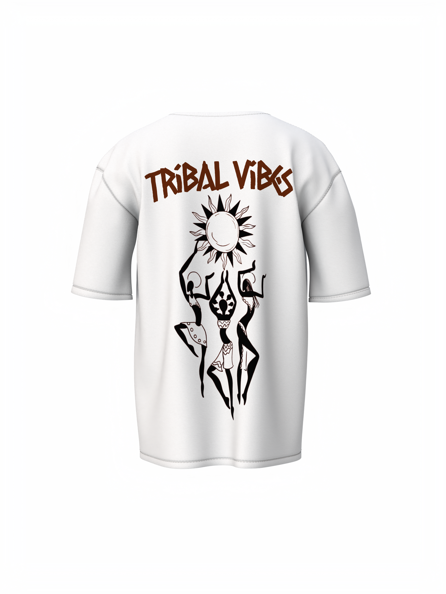 Tribal Vibes Oversized T-Shirts