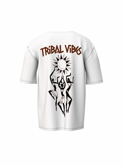 Tribal Vibes Oversized T-Shirts
