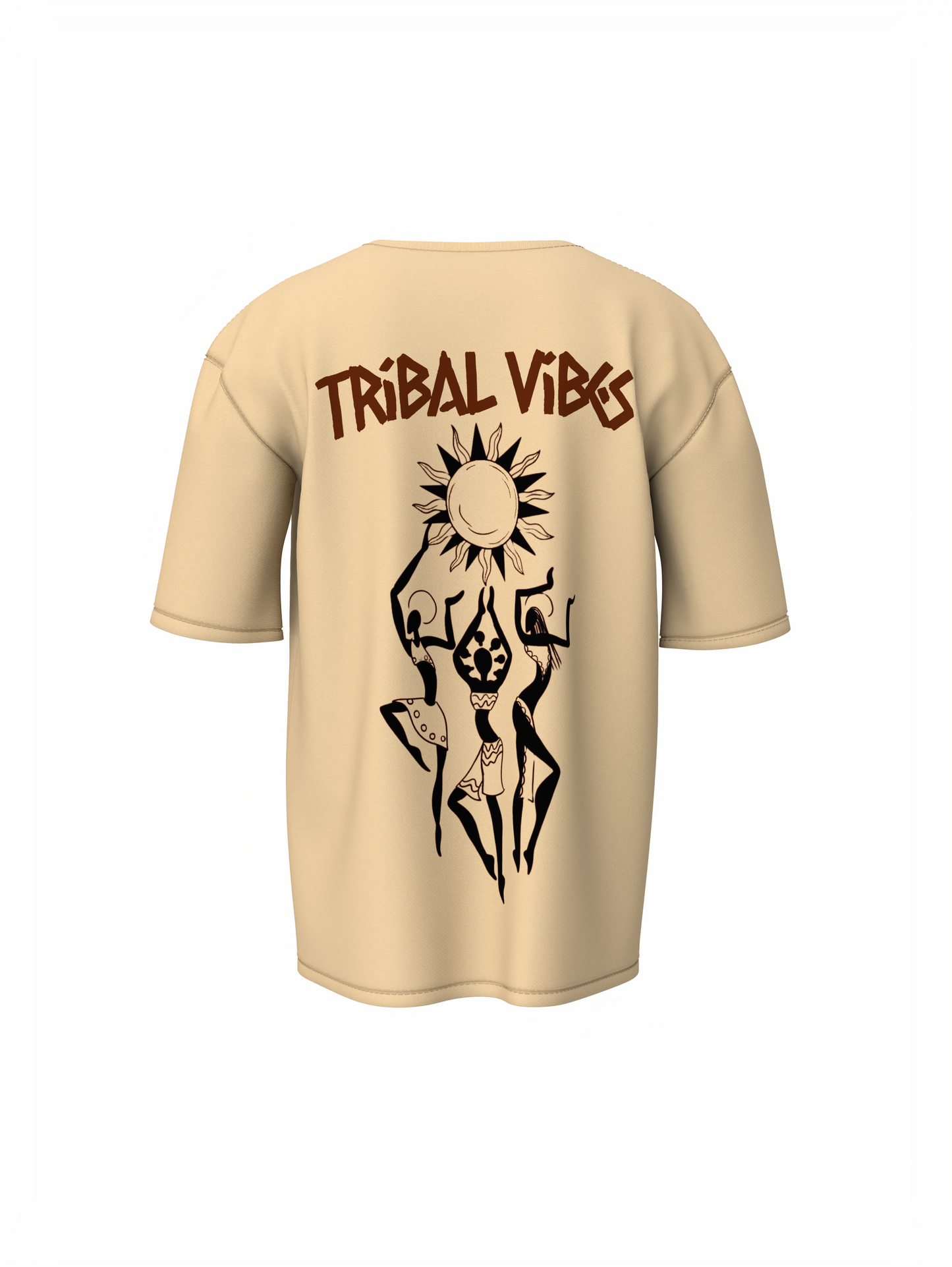 Tribal Vibes Oversized T-Shirts