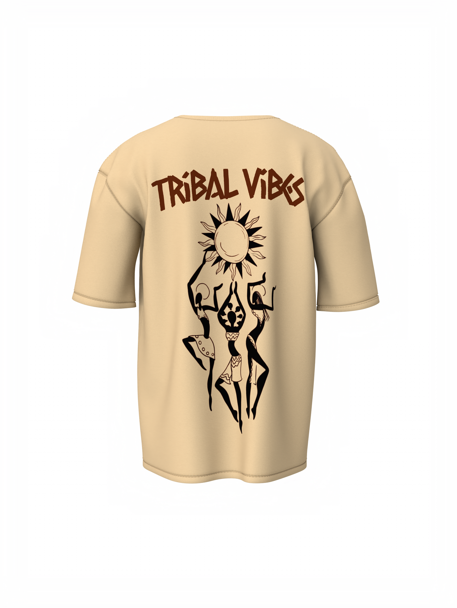 Tribal Vibes Oversized T-Shirts
