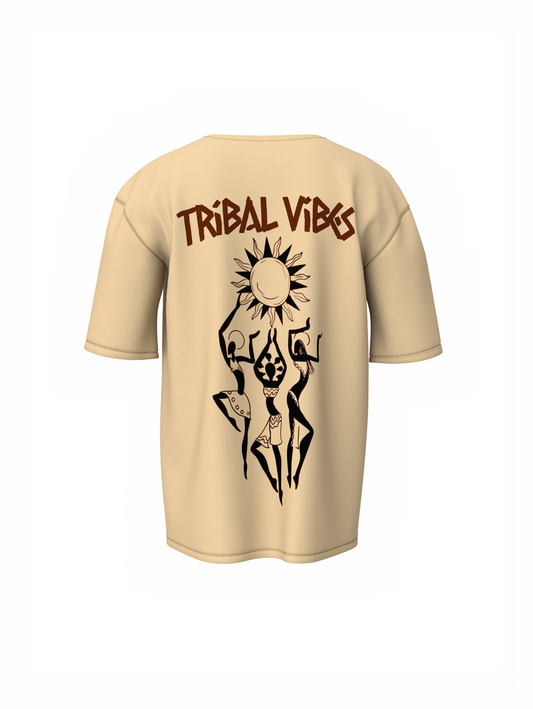 Tribal Vibes Oversized T-Shirts