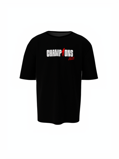 Champions of 2025 Oversized T-Shirt Trendy Streetwear