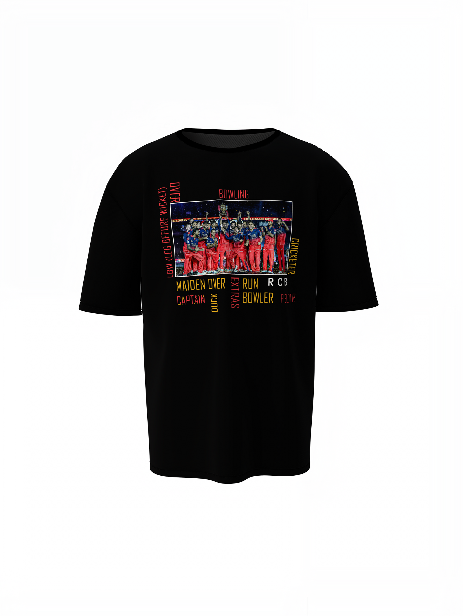 RCB Winners Oversized T-Shirt